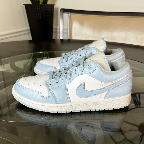 Nike Shoes - Nike Air Jordan 1 Low OG Ice Blue Sneakers - Size Women's 11.5